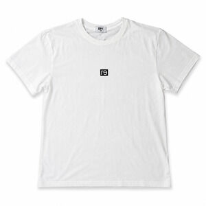 reinc White Organic Cotton Logo Graphic T-Shirt Size Small